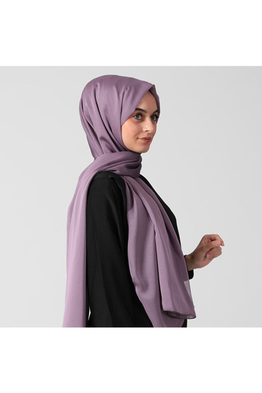 Janjanlı Şifon Şal - Oya Çiçeği