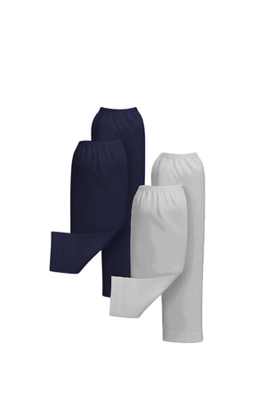 2'li Tesettür Kolluk Set - Lacivert Gri