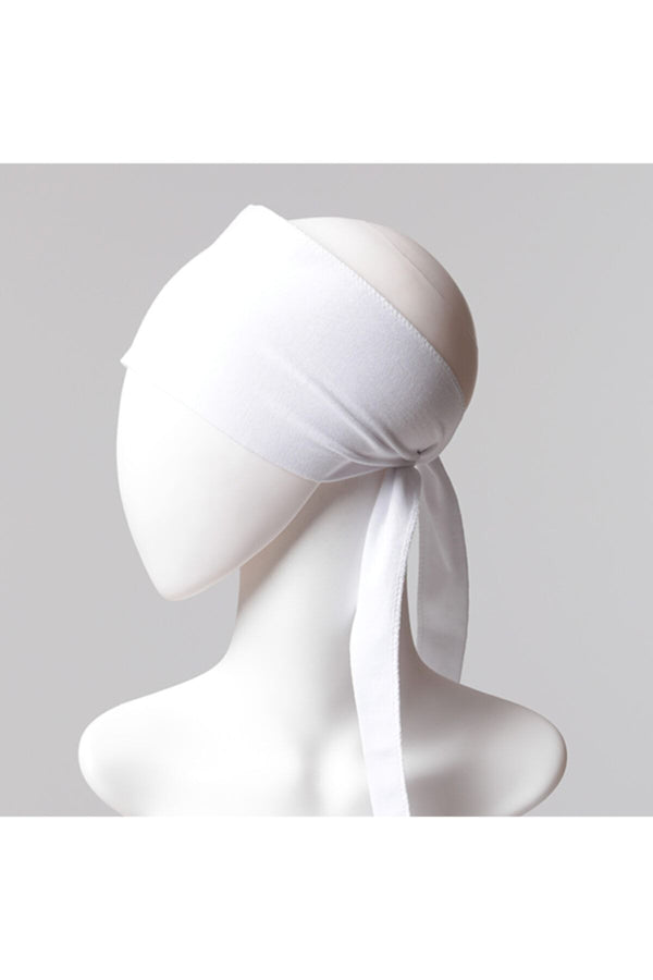 Düz Bandana Bone - Beyaz