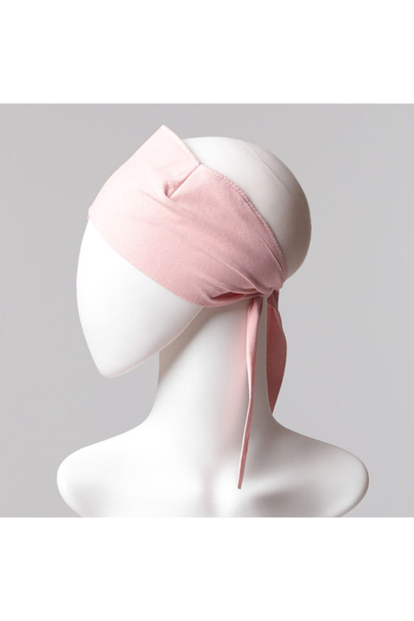 Çapraz Bandana Bone - Pudra