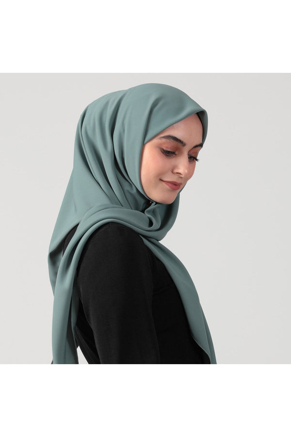 Medine İpeği Eşarp 110 x 110 cm - Çağla