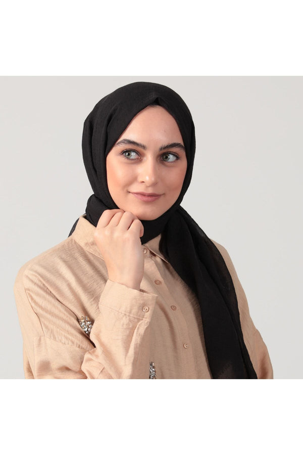 Ultra İnce Şal - Siyah
