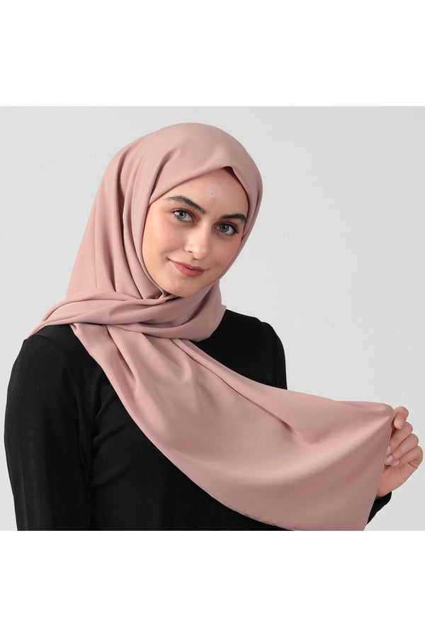 Medine İpeği Eşarp 110 x 110 cm - Vizon
