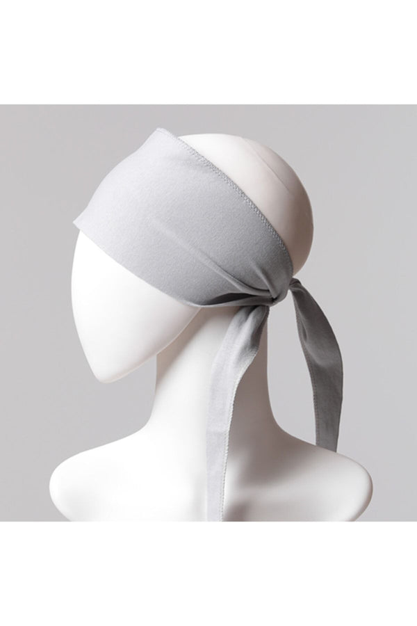 Düz Bandana Bone - Gri