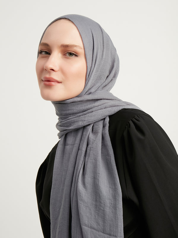 Ultra İnce Şal - Gri
