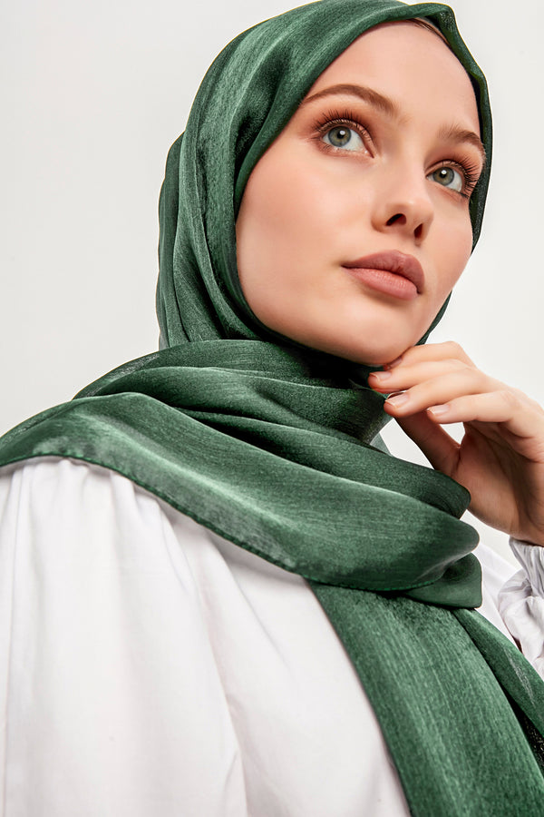 Abiye Şal - Çam Yeşili