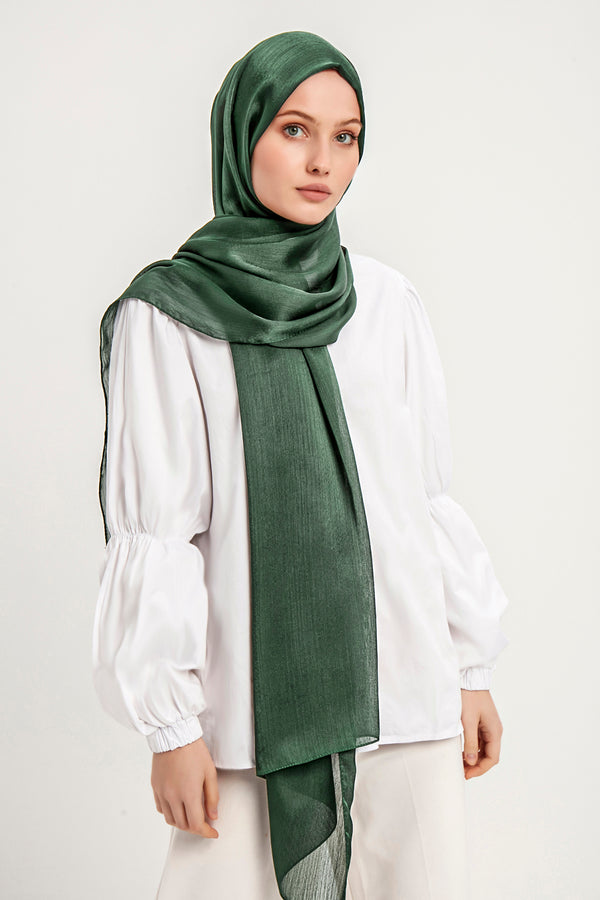 Abiye Şal - Çam Yeşili