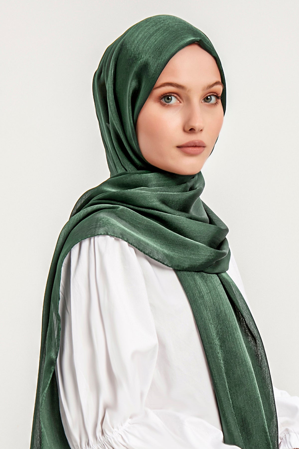 Abiye Şal - Çam Yeşili