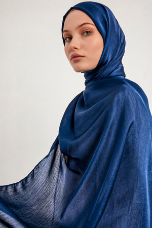 Abiye Şal - Parlament Mavisi