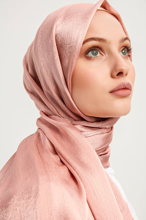 Abiye Şal - Pudra