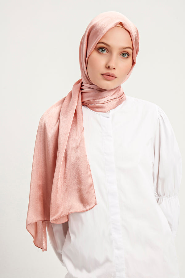Abiye Şal - Pudra