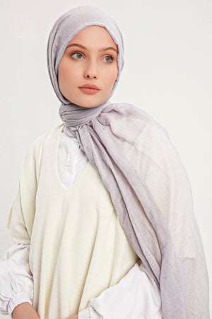Ultra İnce Şal - Gümüş
