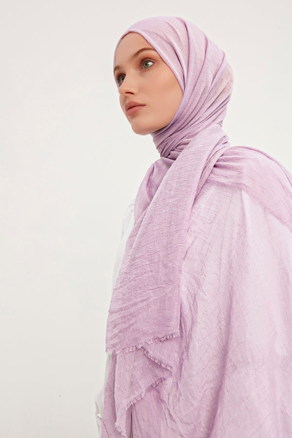 Ultra İnce Şal - Leylak