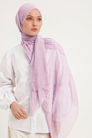 Ultra İnce Şal - Leylak