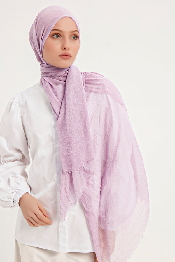 Ultra İnce Şal - Leylak
