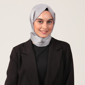 Abiye Şal - Gümüş