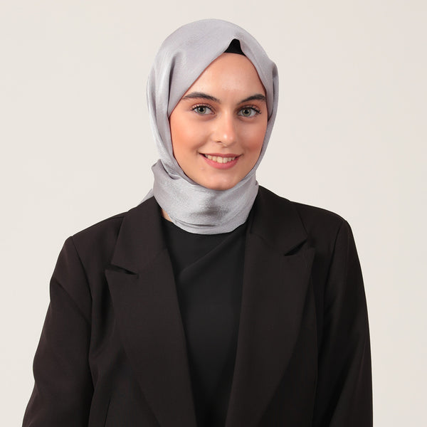 Abiye Şal - Gümüş