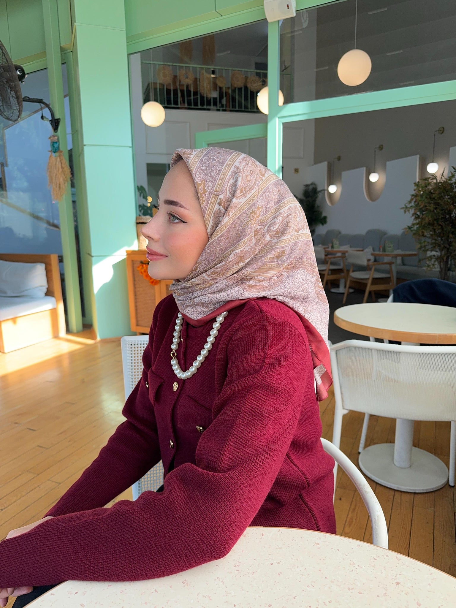 Pamuk İpek Eşarp