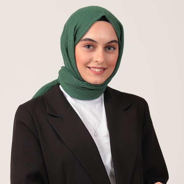 Bürümcük Şal - Çam Yeşili