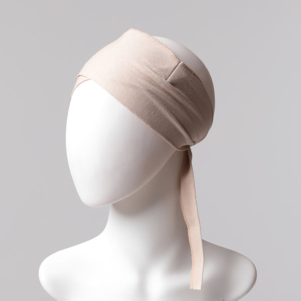 Çapraz Bandana Bone - Vizon