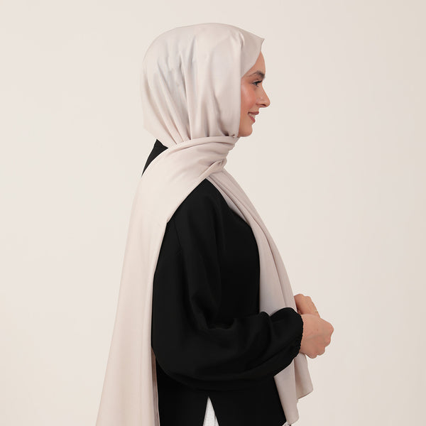 Soft Pamuk Şal - Açık Taş