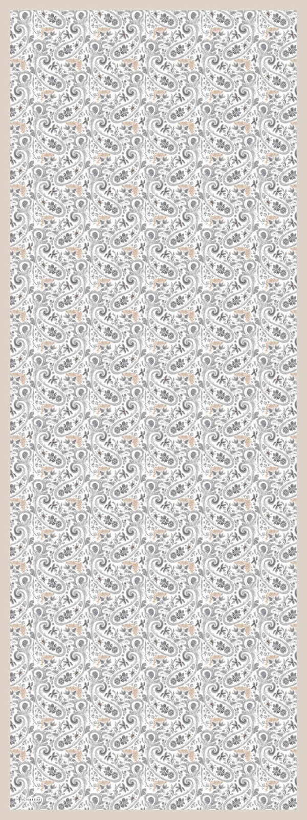 Aurora Desenli Janjan Şal - Etnik Bahar - Bej