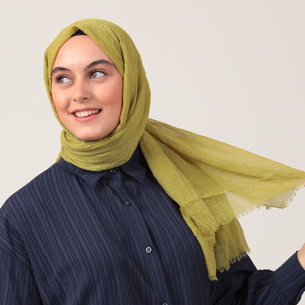 Bürümcük Şal - Olive