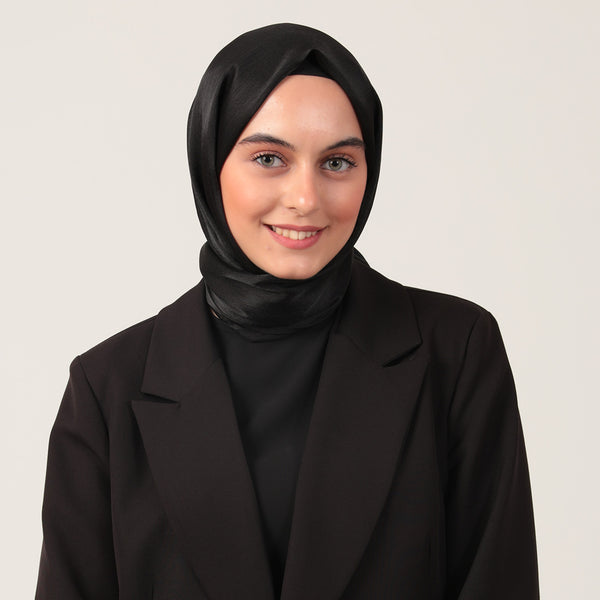 Abiye Şal - Siyah