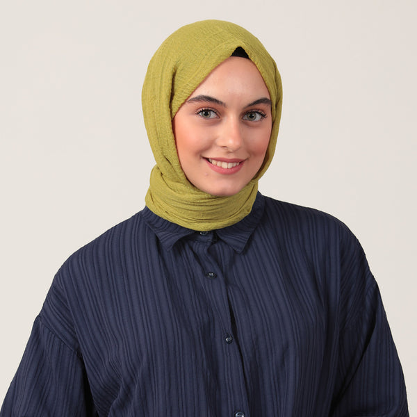 Bürümcük Şal - Olive