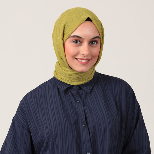 Bürümcük Şal - Olive