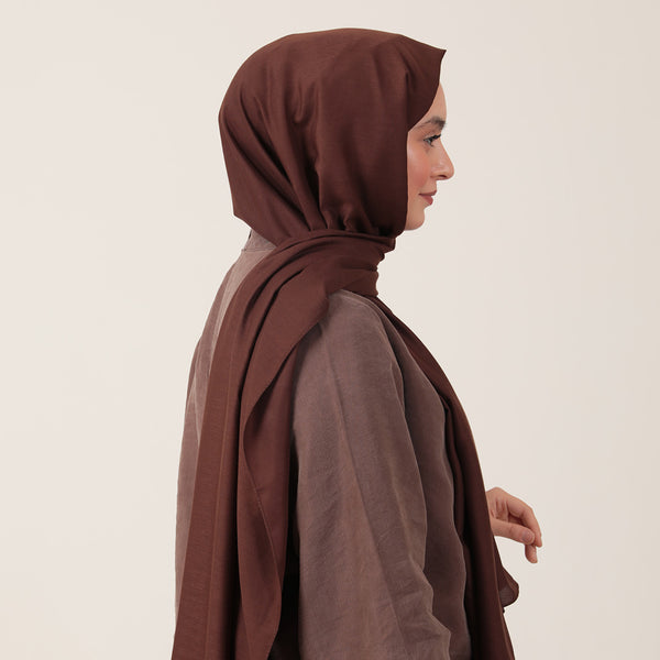 Soft Pamuk Şal - Acı Kahve