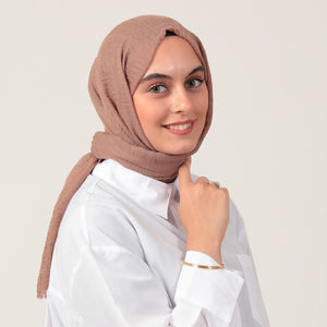 Bürümcük Şal - Sütlü Kahve