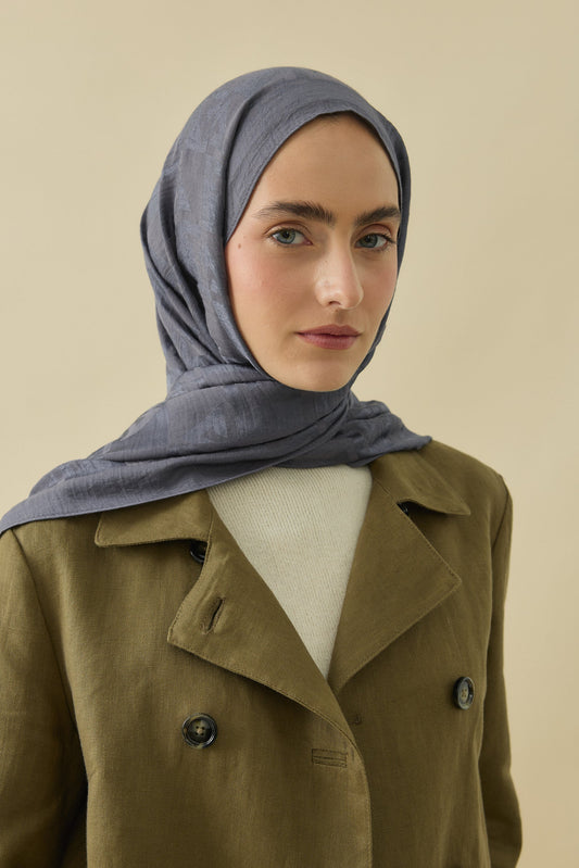 Native - Calvera Desen Naia Şal - Füme