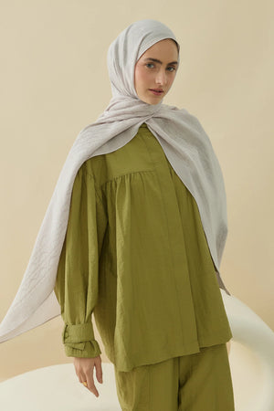 Native - Interflow Desen Naia Şal - Taş