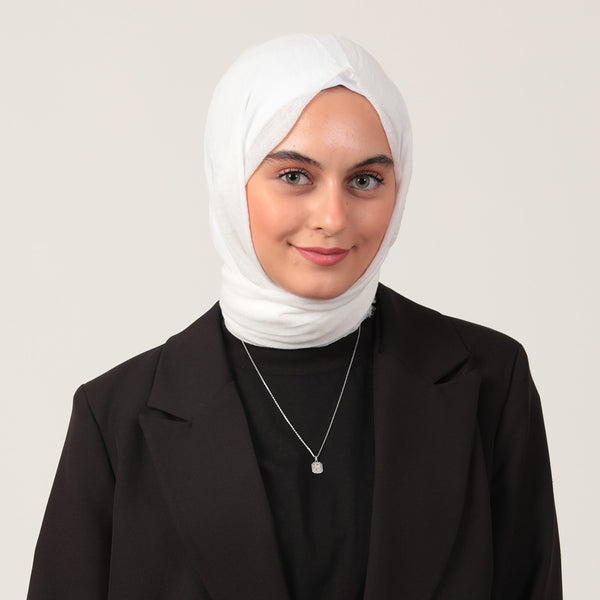 Bürümcük Şal - Beyaz