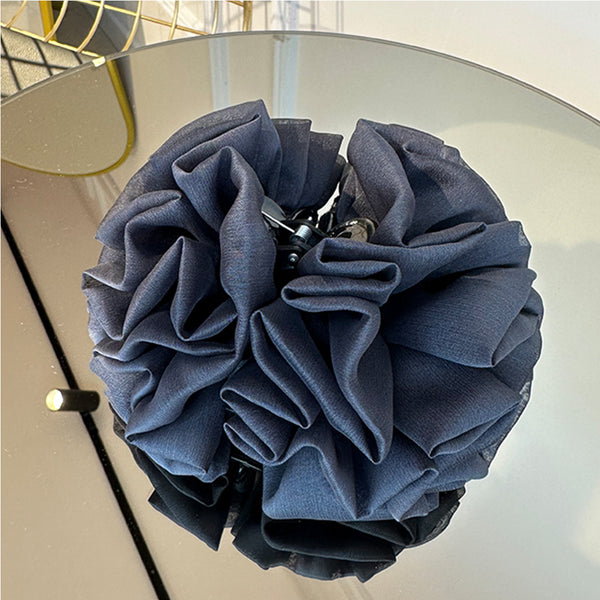 Kıskaçlı Topuz Tokası - Füme