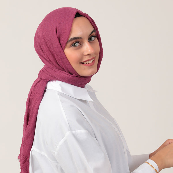 Bürümcük Şal - Mürdüm