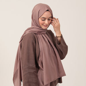 Soft Pamuk Şal - Mocha
