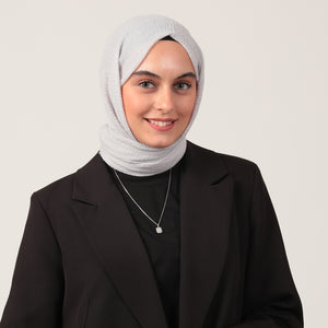 Bürümcük Şal - Gümüş