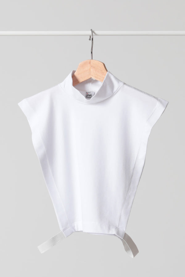 Penye Tesettür Boyunluk - %100 Pamuk - Beyaz