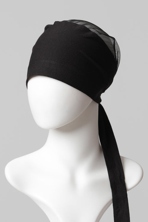 Havalı Büyük Boy Bone - Siyah