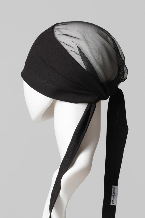 Havalı Büyük Boy Bone - Siyah