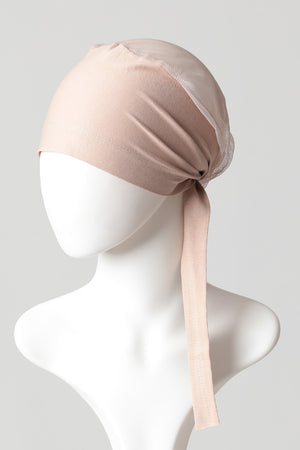 Havalı Büyük Boy Bone - Vizon Rengi