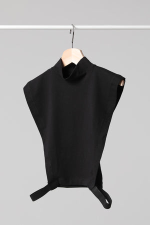 Penye Tesettür Boyunluk - %100 Pamuk - Siyah