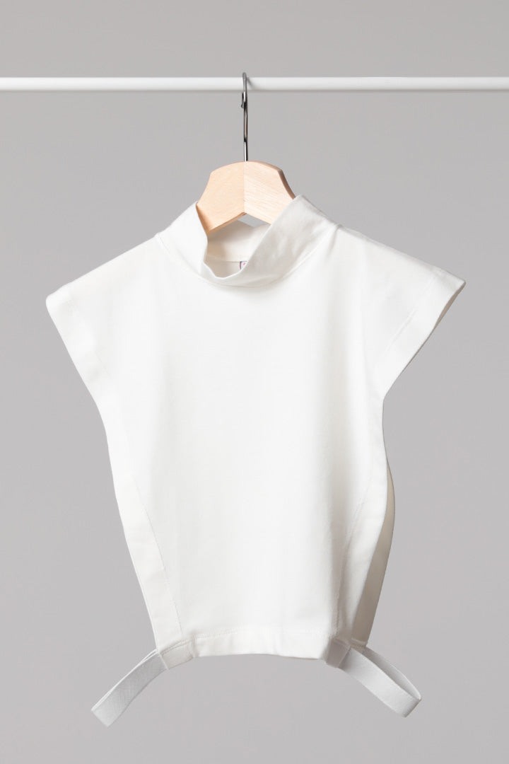 Penye Tesettür Boyunluk - %100 Pamuk - Ekru