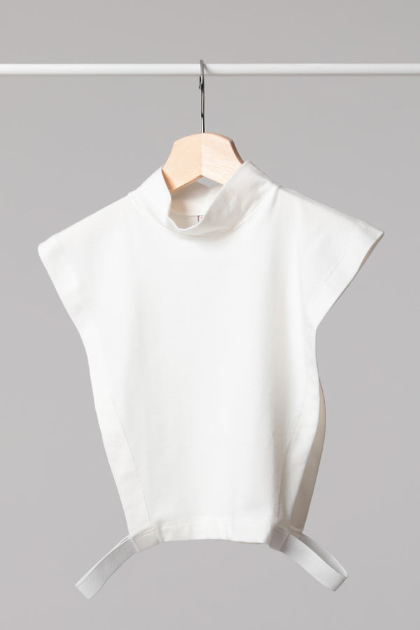 Penye Tesettür Boyunluk - %100 Pamuk - Ekru