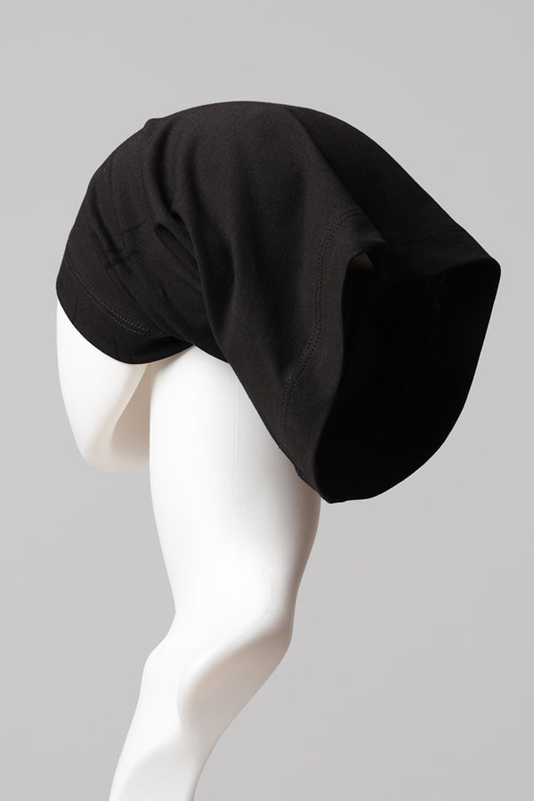 Düz Boru Bone Uzun Boy - Siyah