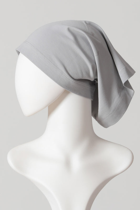 Düz Boru Bone Uzun Boy - Gri