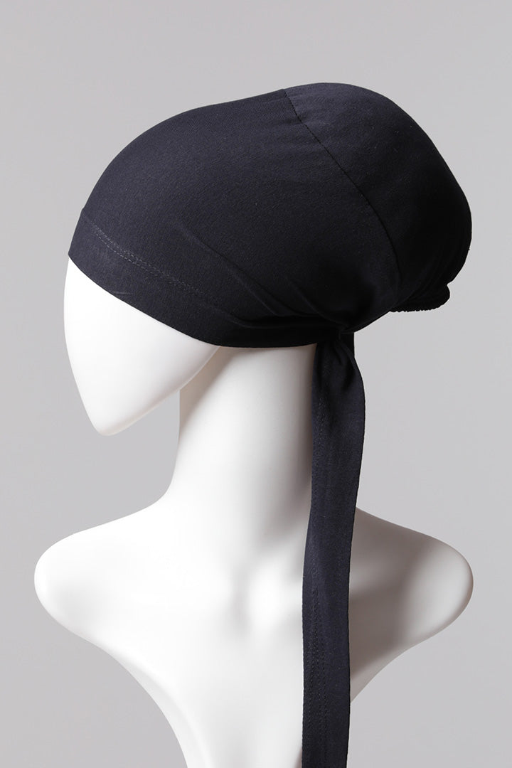 Sünger Topuzlu Bone - Özel Üretim - Lacivert