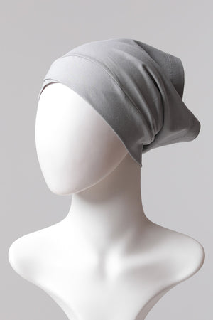 Çapraz Boru Bone - Gri